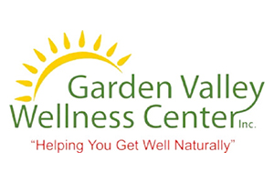 logo garden valley wellness center